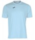 Joma T-Shirt Combi MC Bleu Ciel