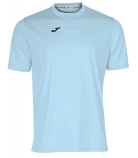 Joma T-Shirt Combi MC Bleu Ciel