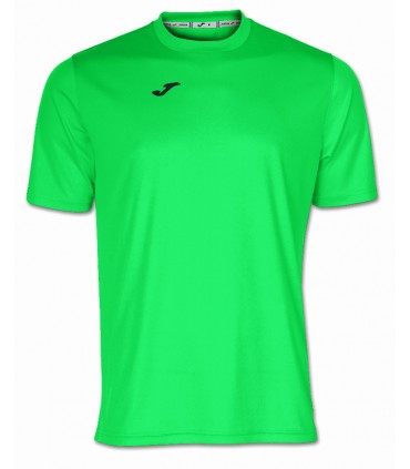 Joma T-Shirt Combi KM Fluo Groen