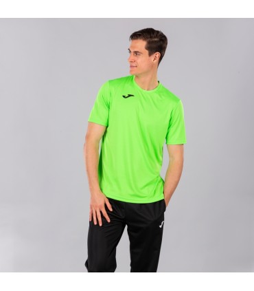 Joma T-Shirt Combi MC Vert Fluo