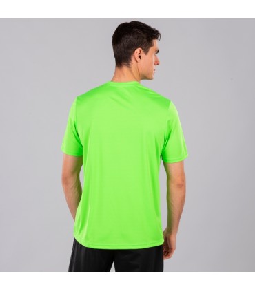 Joma T-Shirt Combi KM Fluo Groen
