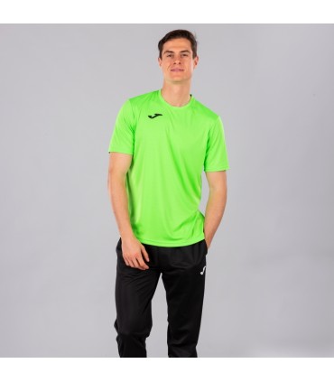 Joma T-Shirt Combi MC Vert Fluo