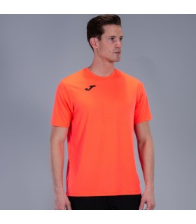 Joma T-Shirt Combi MC Corail Fluo