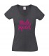 T-Shirt Vrouw V-Hals Bride Squad
