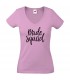 T-Shirt Ladies V-Neck Bride Squad