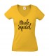 T-Shirt Ladies V-Neck Bride Squad