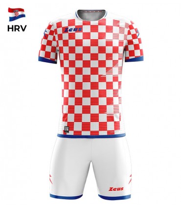 10 x Kit Mundial - White Red Croatie