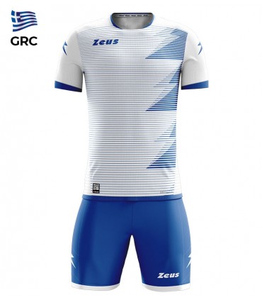 10 x Kit Mundial - Wit Royal Blauw Greece