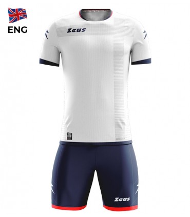 10 x Kit Mundial - Wit Navy England