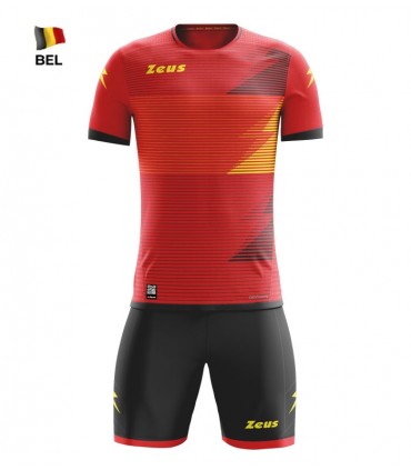 10 x Kit Mundial - Red Black Belgium