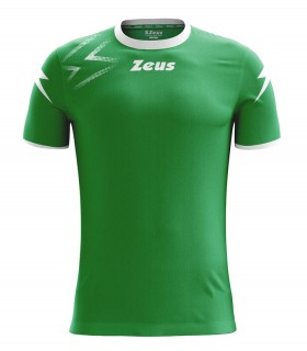 10 x Zeus Maillot Mida Vert - Blanc