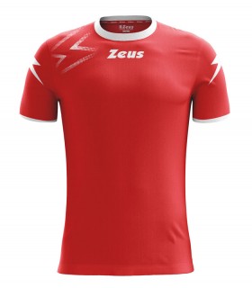 10 x Zeus Maillot Mida Rouge - Blanc