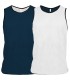 Multi-Sports Reversible Bibs Adult - Navy - White