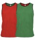 Multi-Sports Reversible Bibs Adult - Red - Green