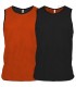 Chasuble Multi-Sports Reversible Adulte - Orange - Noir