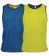 Multi-Sports Reversible Bibs Kind - Fluo Geel - Royal