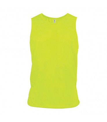 Chasuble Multi-Sports Adulte - Jaune Fluo