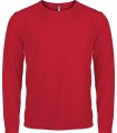 T-Shirt Sport Homme Manches Longues - Rouge