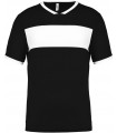 Adult short-sleeved Shirt - Black White