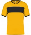 Kid short-sleeved Shirt - Yellow Black