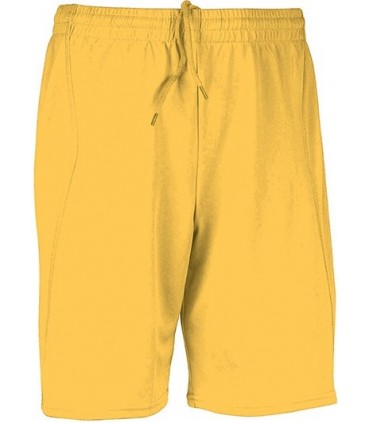 Kids Sport Shorts - Yellow