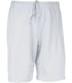 Kids Sport Shorts - White
