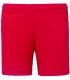Ladies Sport Shorts - Red