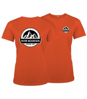 T-Shirt Sport Dame PABE1439 + 2 Logos