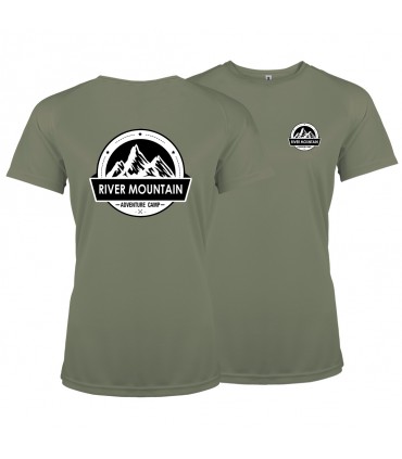 T-Shirt Sport Dame PABE1439 + 2 Logos