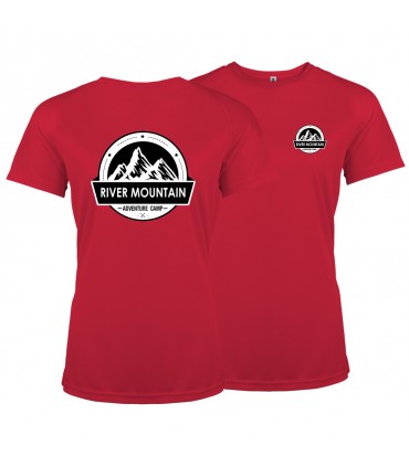 Sport T-Shirt Ladies PABE1439 + 2 Logos