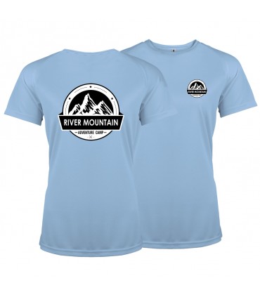 Sport T-Shirt Dames PABE1439 + 2 Logo's