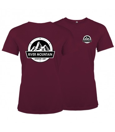 T-Shirt Sport Dame PABE1439 + 2 Logos