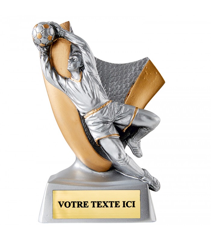Trophée Gardien De But Football 21 Cm - Coupe Du Monde Style