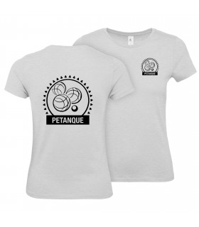 T-Shirt Coton Dame CGTBE1W02T + Logos