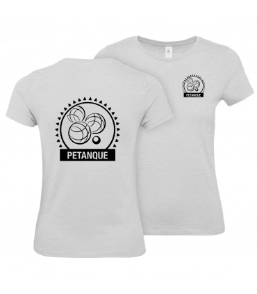 T-Shirt Coton Dame CGTBE1W02T + Logos