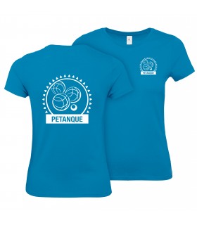 Katoen T-Shirt Dames CGTBE1W02T + Logo's