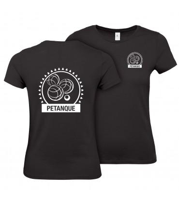 Katoen T-Shirt Dames CGTBE1W02T + Logo's