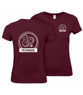 Cotton T-Shirt Ladies CGTBE1W02T + Logos