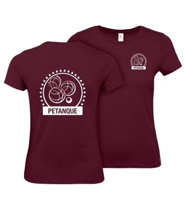 Cotton T-Shirt Ladies CGTBE1W02T + Logos