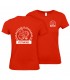 T-Shirt Coton Dame CGTBE1W02T + Logos
