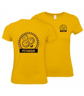 Katoen T-Shirt Dames CGTBE1W02T + Logo's