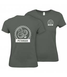 Cotton T-Shirt Ladies CGTBE1W02T + Logos