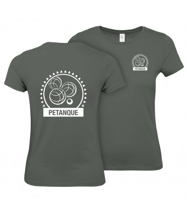 Katoen T-Shirt Dames CGTBE1W02T + Logo's