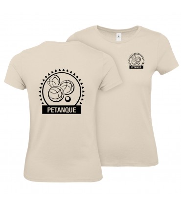 Katoen T-Shirt Dames CGTBE1W02T + Logo's
