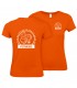 Katoen T-Shirt Dames CGTBE1W02T + Logo's