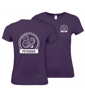 Cotton T-Shirt Ladies CGTBE1W02T + Logos