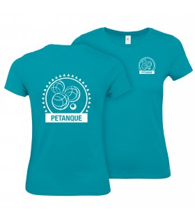 Katoen T-Shirt Dames CGTBE1W02T + Logo's
