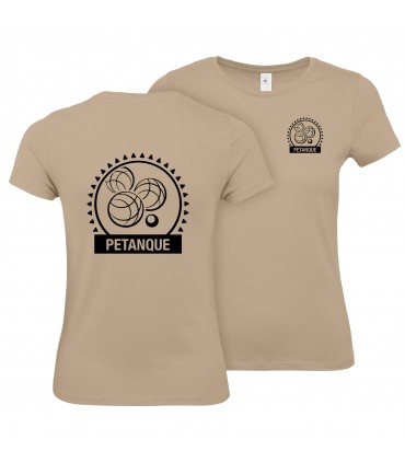 Cotton T-Shirt Ladies CGTBE1W02T + Logos