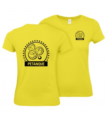 Katoen T-Shirt Dames CGTBE1W02T + Logo's