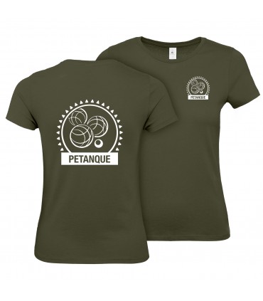 Cotton T-Shirt Ladies CGTBE1W02T + Logos